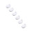 6Pcs Classical Guitar Rollers String Trees Plastic Guitar-White 1