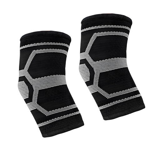 Children Stretchable Knitted Elbow Sleeve Comfortable-Black M