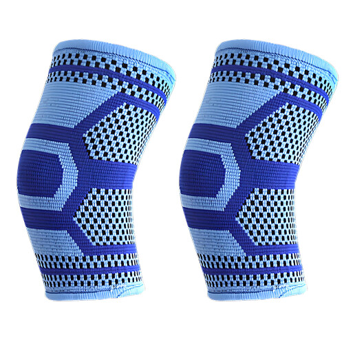 Kids Elastic Elbow Sleeve Breathable Elbow Protector For-Blue M