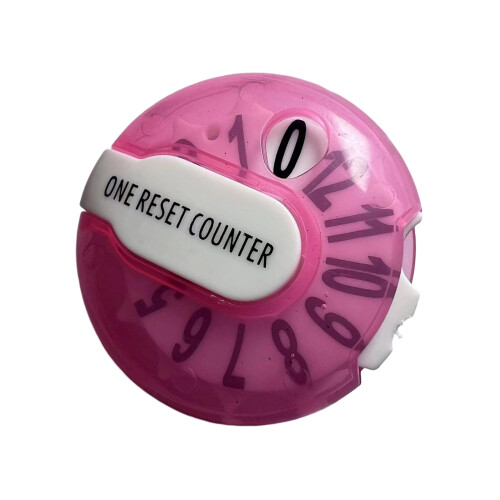 Clip de score de Golf portable résistant aux chocs,-Rose