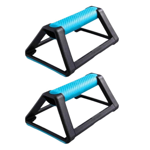 Support de pompes pliable et ergonomique pour-bleu noir