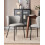 Beliani Set of 2 Dining Chairs MINA Boucle Grey 5
