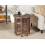 Beliani Side Table KUMALI Mango Wood Brown 2