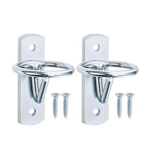 Metal Water Bucket Hangers Stable Bucket Hook-silver 2 pieces