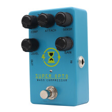 Quality Aluminum Alloy Bass Compression Effect Pedal-SUPEROPTO