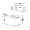 Beliani Corner Hot Tub with LED MONTEGO 1720 x 830 mm White 3