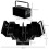 Durhand Caja de Herramienta Negro 45 x 20 x 34.5 cm 3