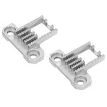 2 stuks ijzeren naaimachine tanden naaimachine transporthond