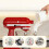 Practical U Shape Wide Mouth Mixer Attachment Funnel Kitchen 2