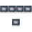 5Pcs Multi Color Paper Office Calendar Desktop Daily Use Standing Flip 3