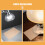 20Pcs Orange Gel Light Filter Sheets PVC for Studio and Dj Lighting 5