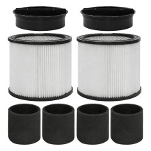 Filtres d'aspirateur de remplacement,-2 noyaux4 coton 2