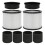 Filtres d'aspirateur de remplacement,-2 noyaux4 coton 2 1
