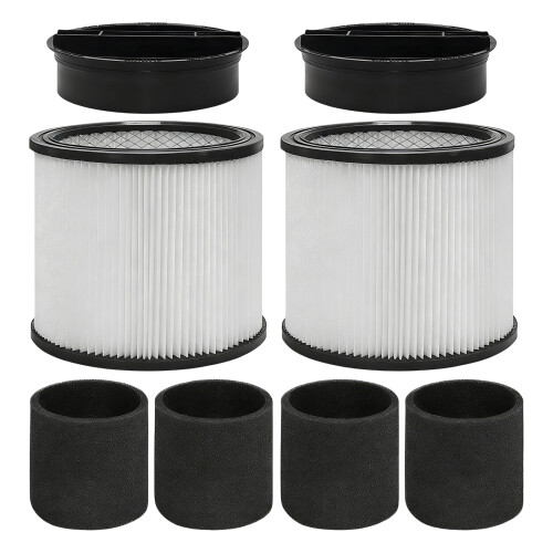 Filtres d'aspirateur de remplacement,-2 noyaux4 coton 2