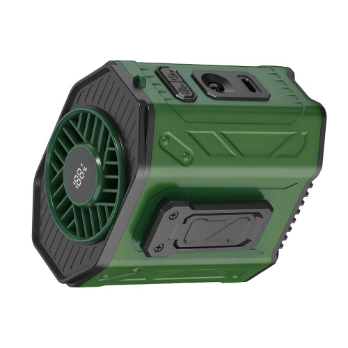 Ventilateur suspendu à taille variable à 100-Vert militaire