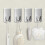 High Capacity Adhesive Holders for Bathroom Kitchen-Silver 2
