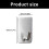 High Capacity Adhesive Holders for Bathroom Kitchen-Silver 3