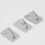 High Capacity Adhesive Holders for Bathroom Kitchen-Silver 4