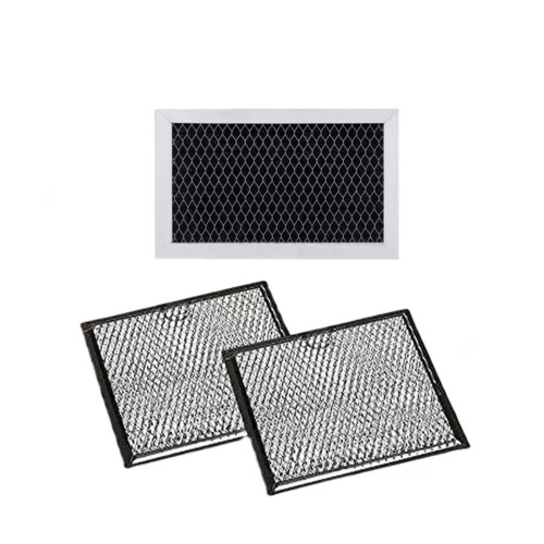 2 Heavy Duty Grease Capturing Filters For Compatible Microwave