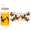 8 Sheet Artistic Sticker Waterproof Decal For 16oz Clear 6