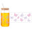 8 Sheet Artistic Sticker Waterproof Decal For 16oz Clear 7