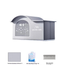 Maison de refroidissement d'été pliable pour-Taille moyenne