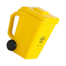 Tasses à boire de Style poubelle inhabituelle, 400ml,-Jaune