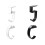 Vertical Desk Mount Holder Rustproofed Desk-Black C characters 6