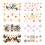 8 Sheet Artistic Sticker Waterproof Decal For 16oz Clear 1