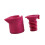 No Leakage Silicone Wine Stopper Multicolored Secure-Rose Red 1