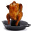 Support vertical de gril de volaille pour les poulets de canette 2