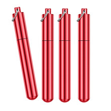 Étui à pilules en métal Portable, accessoire Portable,-S Rouge