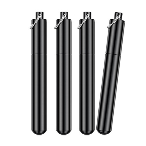 Leakproof Aluminum Toothpick Dispenser Multipurpose-S Black