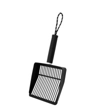 Large Cats Litter Scoops Metal Scoops for Kittens Litter-Black