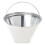 304 Stainless Steel Cone Coffee Filter Permanent Fine Mesh-L 1