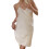 Swimwears Open Rear Designs Breathable Cotton Robe-White 1