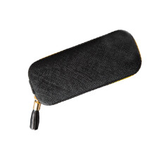 Portable PU Jewelry Organiser Box Practical Travel-Black