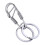 Handcraft Stainless Steel Keychain Double-Handmade spring stai 1