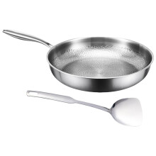 Titaniums Frying Pan With Spatula Set Nonstick Cookware-28cm