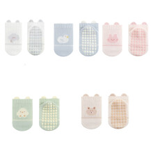 High Elastic Grip Sock Baby Ankle Socks-mixed colors S