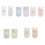 High Elastic Grip Sock Baby Ankle Socks-mixed colors S 1