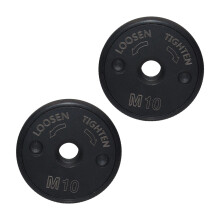 Stable Auto Locking Flange Grinding Wheel-M 10 Black model