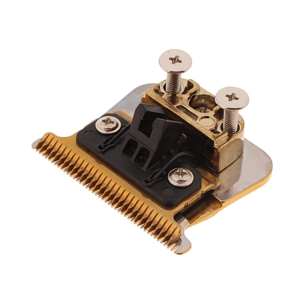 Stainless Steel Hair Clippers Blade Replaceable Cutter-gold