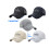 Breathable Sporty Cap With Elastic Closure And Sun-Black 4
