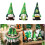 15/30 Mini Patrick's Day Gnomes Mini Leprechaun Figures-15pcs 2