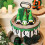 Patricks Day Gnomes Decors Mini Resins Gnomes Figurines-15pcs 7