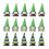 Mini Patrick's Day Gnomes Mini Leprechaun Figures-15pcs 1
