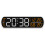 Large Display Digital Clock Digital Wall-white shellOrange l 1