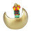 Moon Middle Eastern Man Statues with Storage Box,Ramadans Eid 5