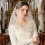 Spanish Floral Embroidered Head Scarf Polyester Elegant-White 6